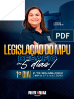 Legislação Do Mpu - Desafio Dos 5 Dias - 1º Dia