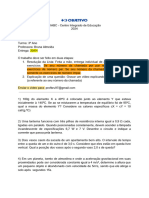 Lista 3º Ano - 1º Trimestre 2024