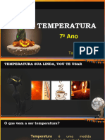 7º ANO - Temperatura - FÍSICA