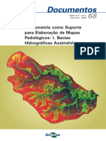 Morfometria Como Suporte para Elaboração de Mapas Pedologicos I. Bacias Hidrográficas Assimétricas - Potira Meirelles