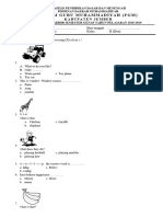 Soal Bahasa Inggris SD Muhammadiyah