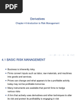 CH - 4 Introduction To Risk Management