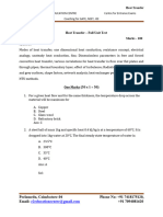 Heat Transfer - Full Unit Test