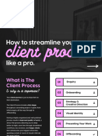 Streamline Your Client Process Guide