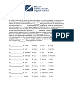 English - Filling Gap 01 and 2 - 2 1