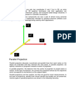 Unit - 3 Parallel & Perspective Projection CGM