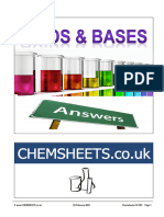 Chemsheets A2 1081 Acids and Bases Booklet ANS