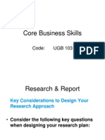 Core Business Skills