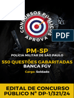 550 Questoes Gabaritadas - PM-SP - Soldado - Oficial