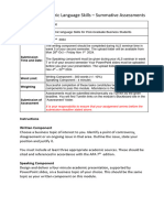 GA7000 Summative Assessments Jan 2024 Cohort