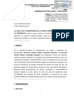 Casación N. ° 1714-2018-Lima (Indemnización Por Daños y Perjuicios - Responsabilidad Extracontractual