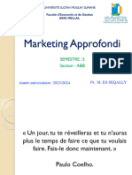 PARTIE 1 - COURS MARKETING APPROFONDI S5 Sections Ae - 231113 - 225250