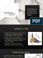 Fisioterapia en Las Afecciones Traumaticas de Tobillo