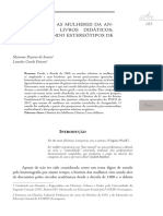 Olhares Sobre As Mulheres Da Antiguidade em Livros Didáticos: (Des) Construindo Estereótipos de Gênero