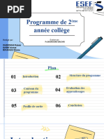 Programme 2AC