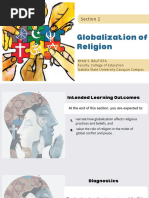 Module 4 Globalization of Religion