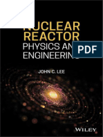 John C. Lee - Nuclear Reactor - Physics and Engineering-Wiley (2020)