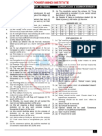 Superfluous & Common Errors Pmi