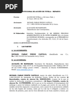 Tutela Petición de Paz y Salvo y Eliminación de Embargo de Medidas Correctivas