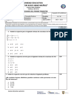 Evaluacion 2 Trimestre Segundo Bgu