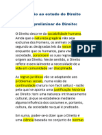 Introdução Ao Estudo Do Direito