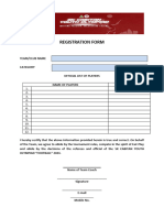 Football Registration Form