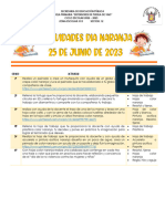 Actividades Dia Naranja Junio