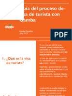 Guia de La Visa de Turista - Agosto 2023