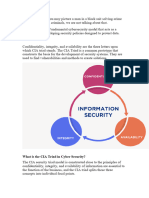 In The CIA Triad