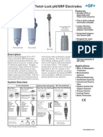 Signet 2714-2717 Twist-Lock pH/ORP Electrodes: Features