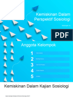 Blue Unique Paper Plane PowerPoint Templates