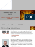 RACF Admin Toolkit - RSH Consulting Group