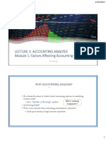 IUBAV - Lecture 3 - Module 1 and Module 2 Accounting Analysis (S2 2023 2024)