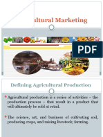 Unit 5 - Agricultural Marketing