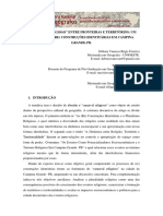 "Carnaval Religioso" Entre Fronteiras e Territórios