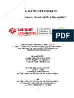 18 - Multi Spindle Drilling Machine Final Report