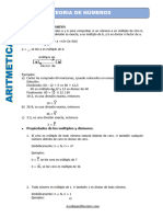 Teoria de Numeros para Primero de Secundaria