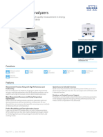 MA R Moisture Analyzers