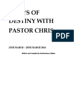 5 Days of Destiny With Pastor Chris