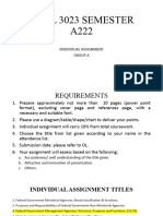 A222 Individual Assignment Group A