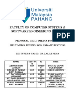 Faculty of Computer Systems & Software Engineering (FSKKP) : Proposal Multimedia Project