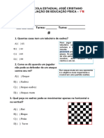 Avaliação de Educação Física