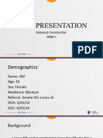 Reginald Chives Case Presentation 2