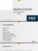 Reginald Chives Case Presentation 3