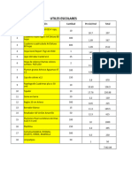 Lista de Materiales de Escritorio