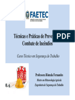 Aula 1-Técnicas e Práticas de Prevenção e Combate de (Modo de Compatibilidade)