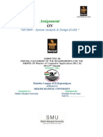 Assignment: MC0069 - System Analysis & Design (SAD)