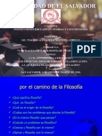 Filosofía Educación PRESENTACION