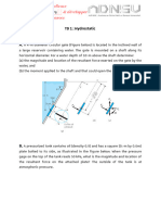 TD 1: Hydrostatic A