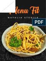 Menu Fit @nataliastedilenutricionista - 2023